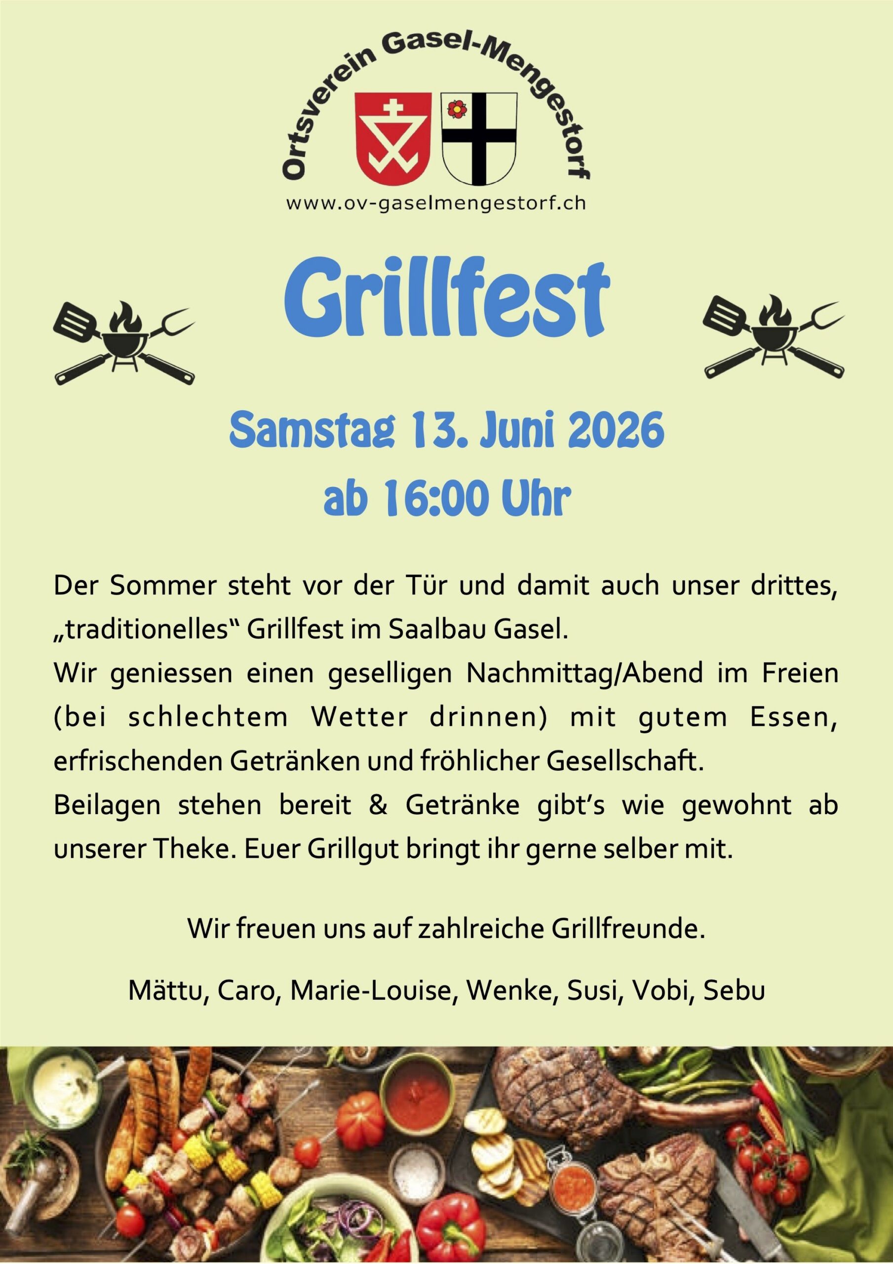 Grillfest des Ortsvereins